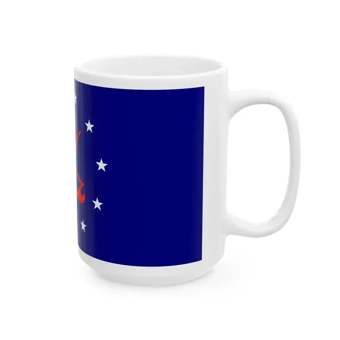 1949 Malaya Flag Proposal 1 (Malaysia) White Coffee Mug - Go Mug Yourself