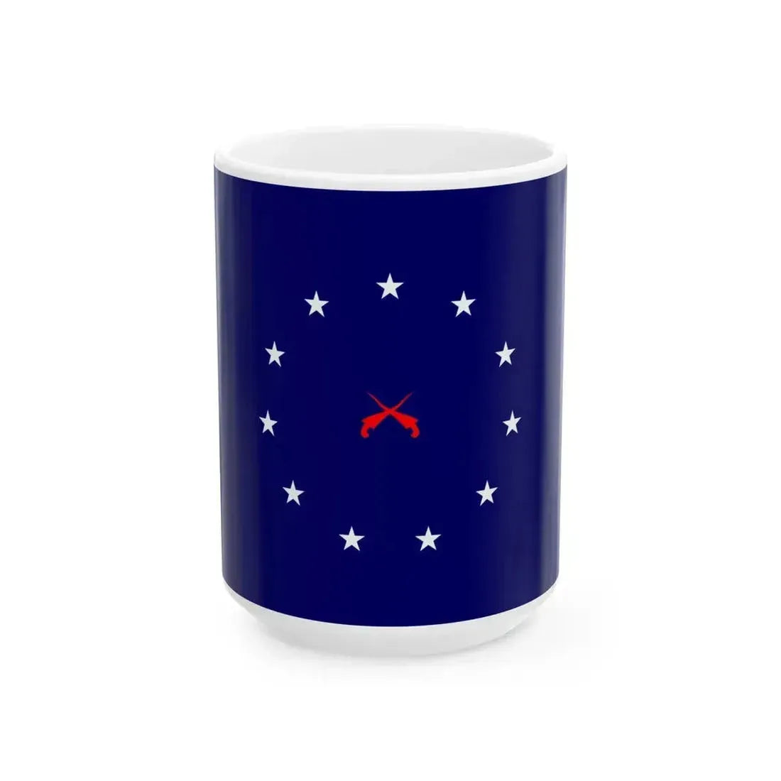 1949 Malaya Flag Proposal 1-new (Malaysia) White Coffee Mug 15oz - Go Mug Yourself