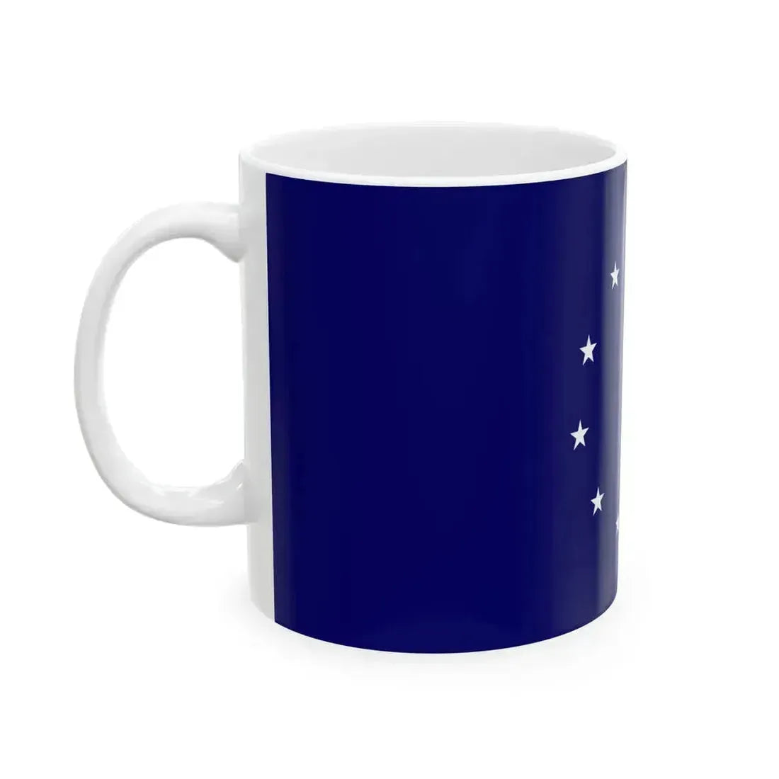 1949 Malaya Flag Proposal 1-new (Malaysia) White Coffee Mug - Go Mug Yourself
