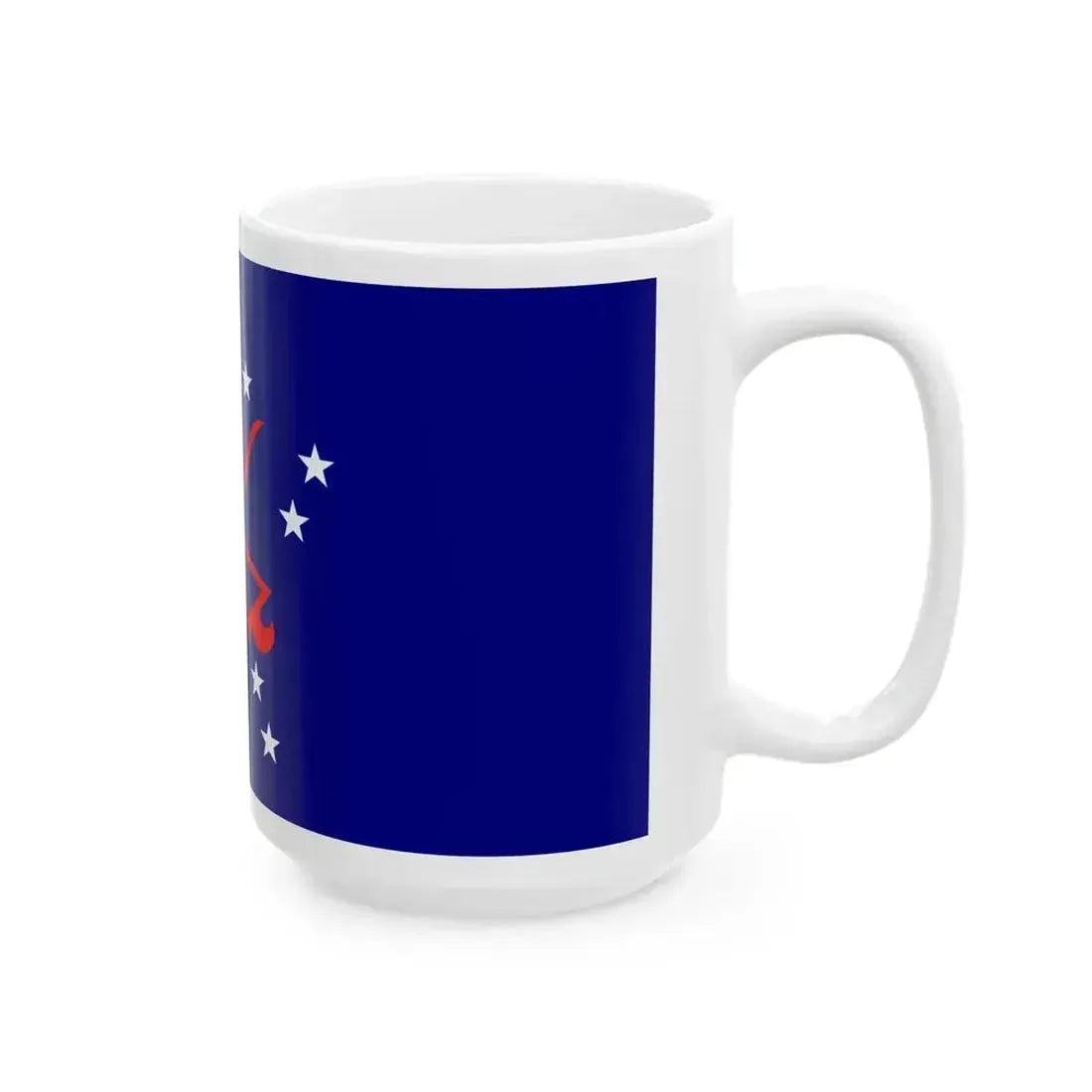 1949 Malaya Flag Proposal 2 (Malaysia) White Coffee Mug - Go Mug Yourself