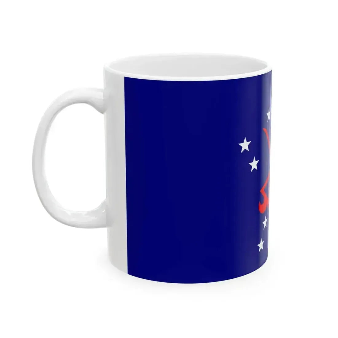 1949 Malaya Flag Proposal 2 (Malaysia) White Coffee Mug - Go Mug Yourself