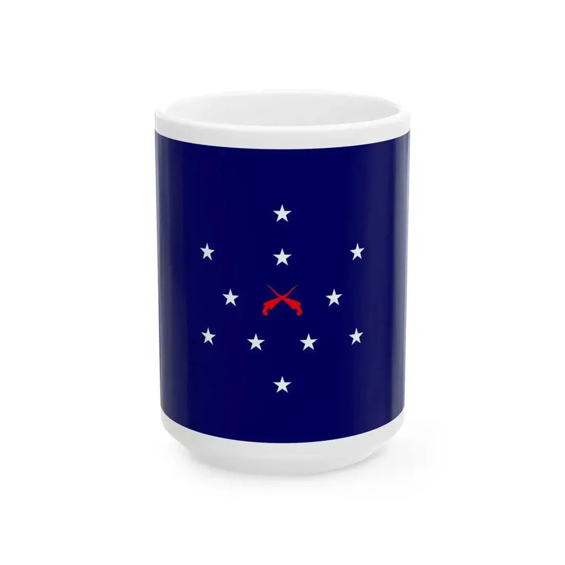 1949 Malaya Flag Proposal 2-new (Malaysia) White Coffee Mug 15oz - Go Mug Yourself