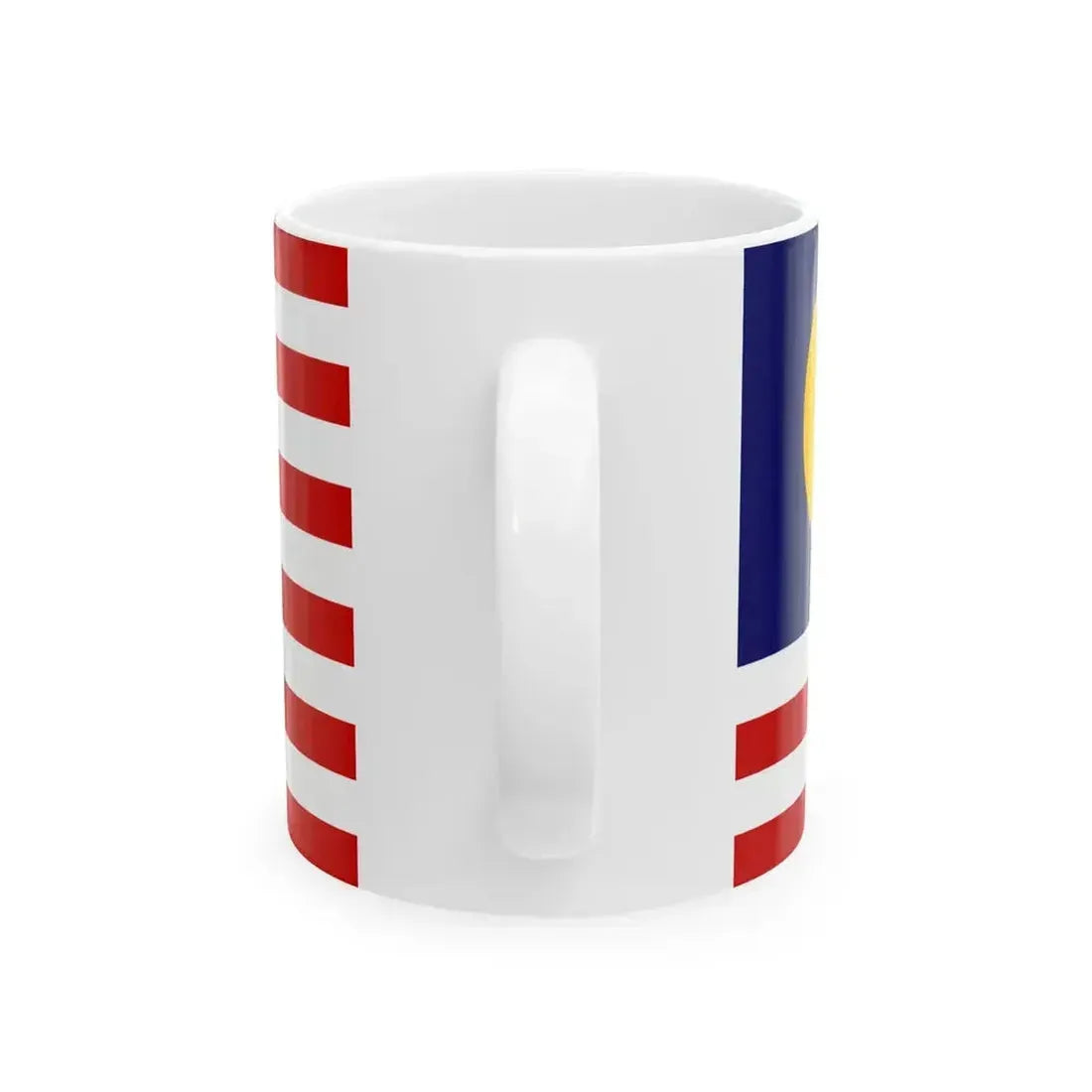 1949 Malaya Flag Proposal 3 (Malaysia) White Coffee Mug - Go Mug Yourself