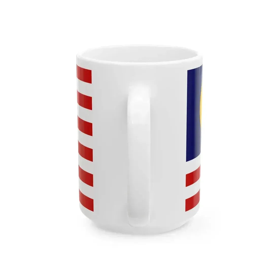 1949 Malaya Flag Proposal 3 (Malaysia) White Coffee Mug - Go Mug Yourself