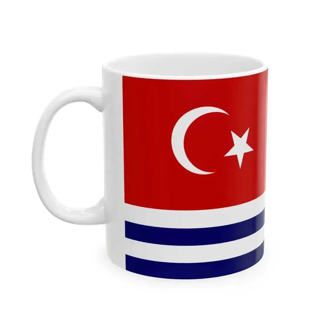 1949 Malaya Flag Proposal 3-new (Malaysia) White Coffee Mug - Go Mug Yourself