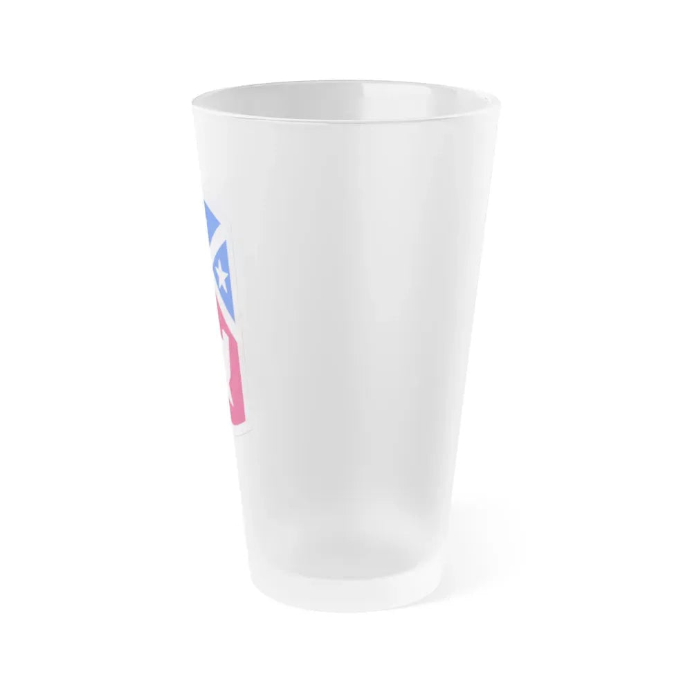 194th Engineer Brigade (U.S. Army) Frosted Pint Glass 16oz - Go Mug Yourself