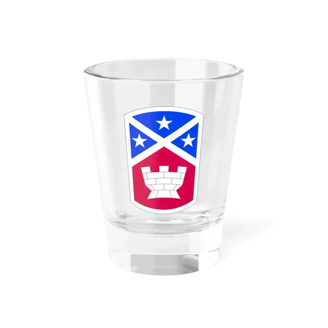 194th Engineer Brigade (U.S. Army) Shot Glass 1.5oz 1.5oz - Go Mug Yourself