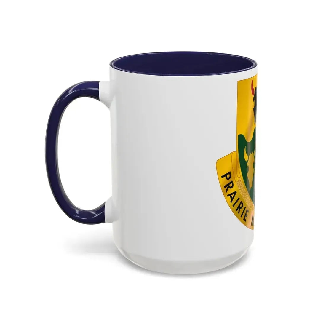195 Armor Regiment (U.S. Army) Accent Coffee Mug - Go Mug Yourself