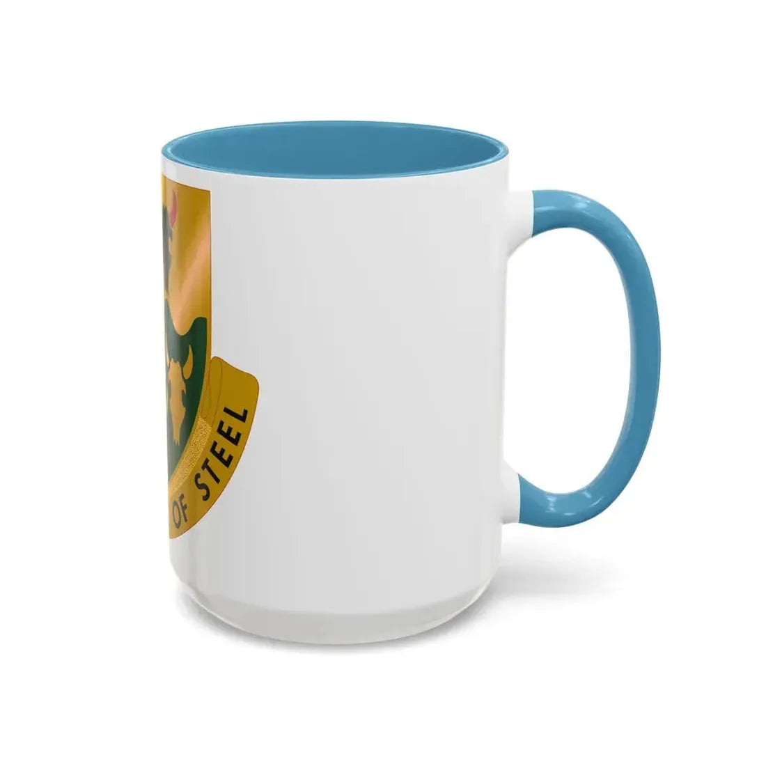 195 Armor Regiment (U.S. Army) Accent Coffee Mug - Go Mug Yourself