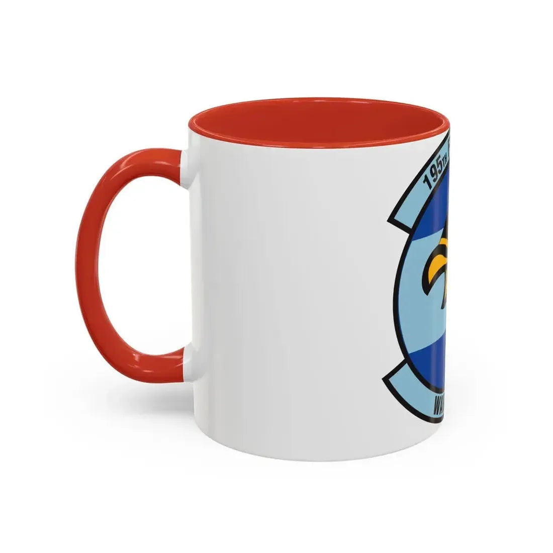 195 Fighter Squadron (U.S. Air Force) Accent Coffee Mug - Go Mug Yourself