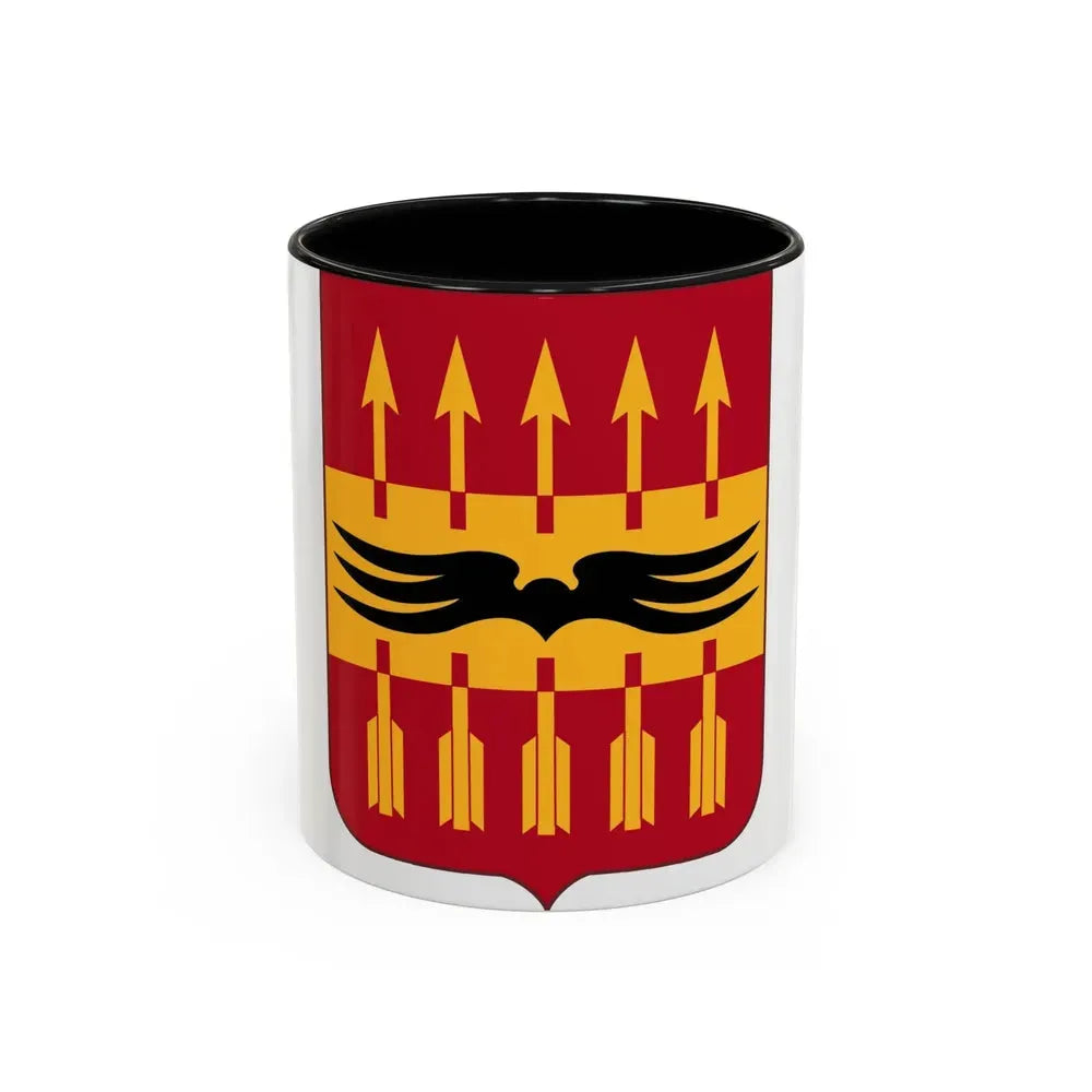 195th Antiaircraft Artillery Battalion v2 (U.S. Army) Accent Coffee Mug 11oz Black - Go Mug Yourself