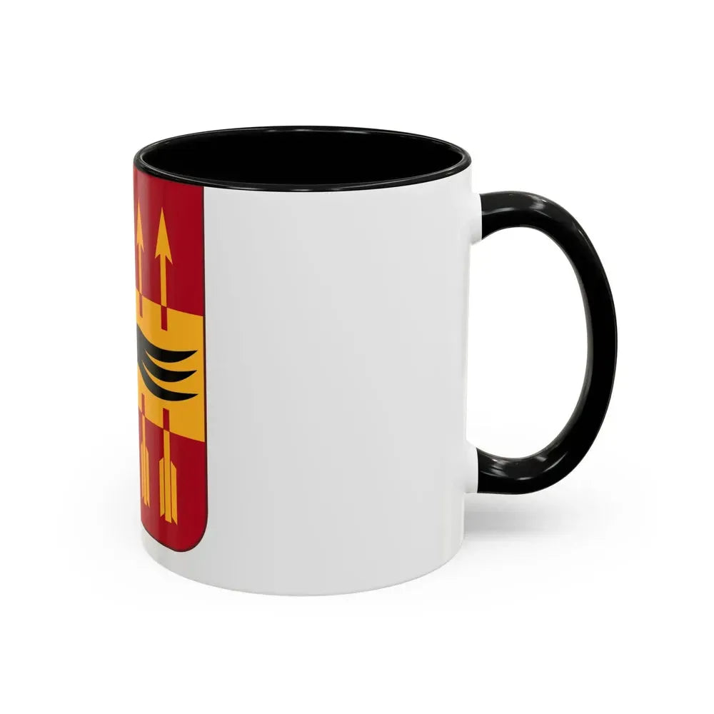 195th Antiaircraft Artillery Battalion v2 (U.S. Army) Accent Coffee Mug - Go Mug Yourself