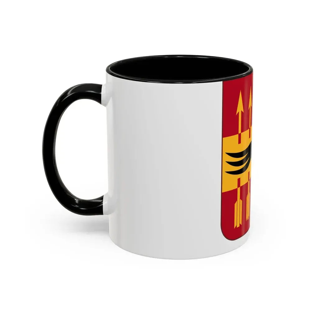 195th Antiaircraft Artillery Battalion v2 (U.S. Army) Accent Coffee Mug - Go Mug Yourself
