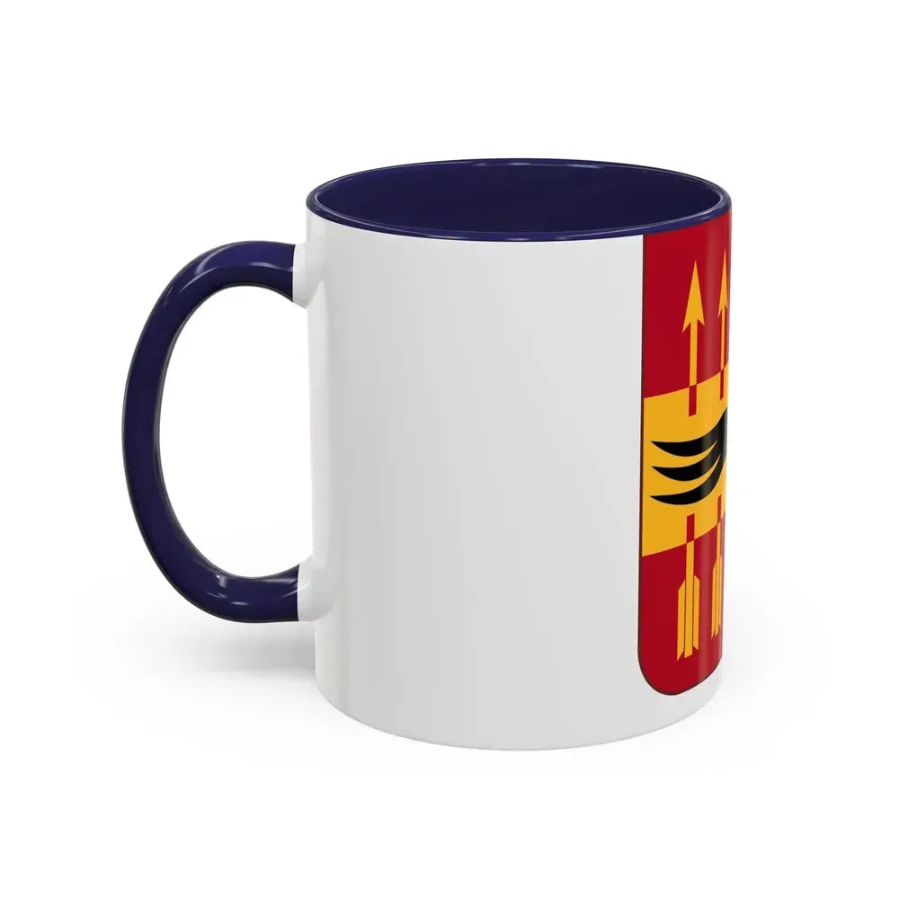 195th Antiaircraft Artillery Battalion v2 (U.S. Army) Accent Coffee Mug - Go Mug Yourself