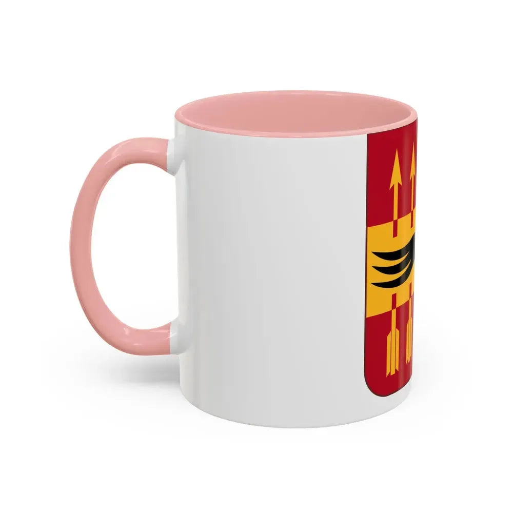195th Antiaircraft Artillery Battalion v2 (U.S. Army) Accent Coffee Mug - Go Mug Yourself