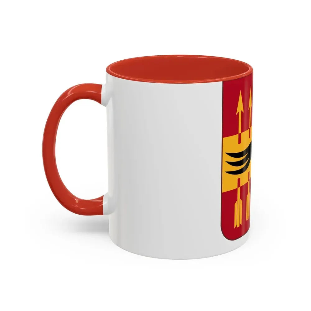 195th Antiaircraft Artillery Battalion v2 (U.S. Army) Accent Coffee Mug - Go Mug Yourself