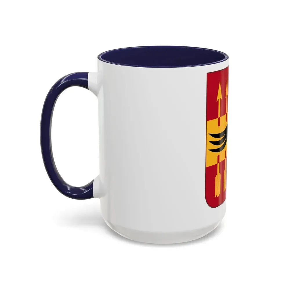 195th Antiaircraft Artillery Battalion v2 (U.S. Army) Accent Coffee Mug - Go Mug Yourself