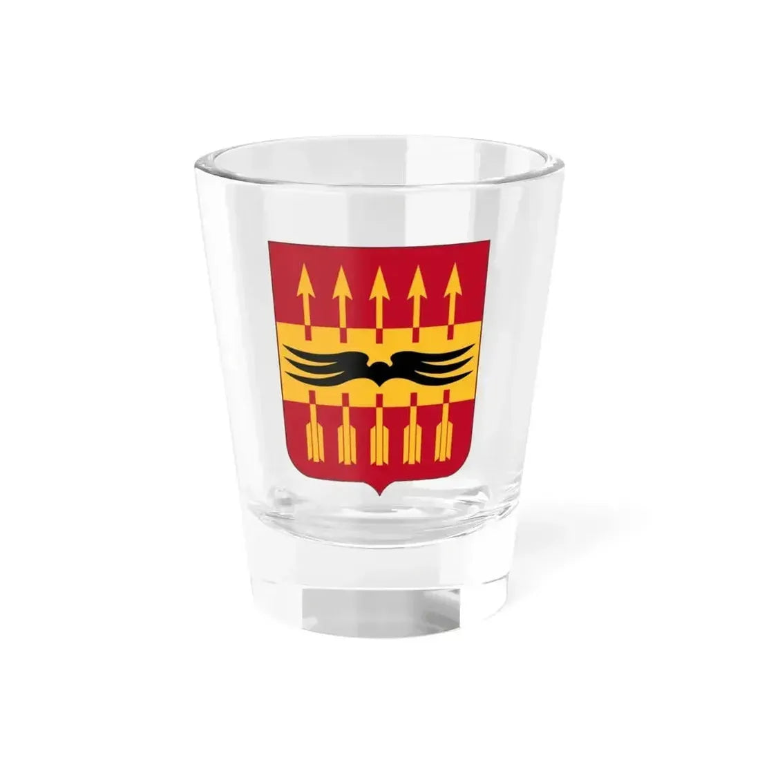 195th Antiaircraft Artillery Battalion v2 (U.S. Army) Shot Glass 1.5oz 1.5oz - Go Mug Yourself