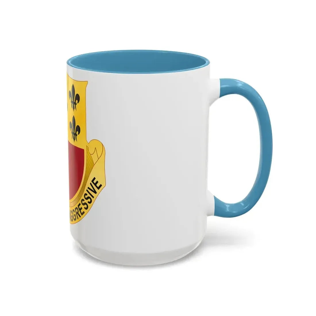 196 Armor Regiment (U.S. Army) Accent Coffee Mug - Go Mug Yourself