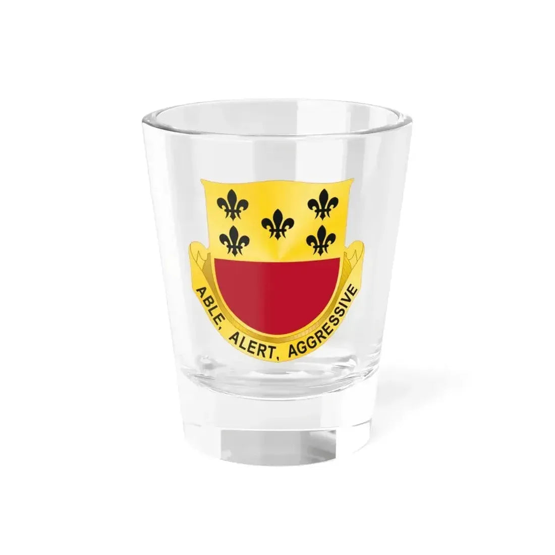 196 Armor Regiment (U.S. Army) Shot Glass 1.5oz - Go Mug Yourself