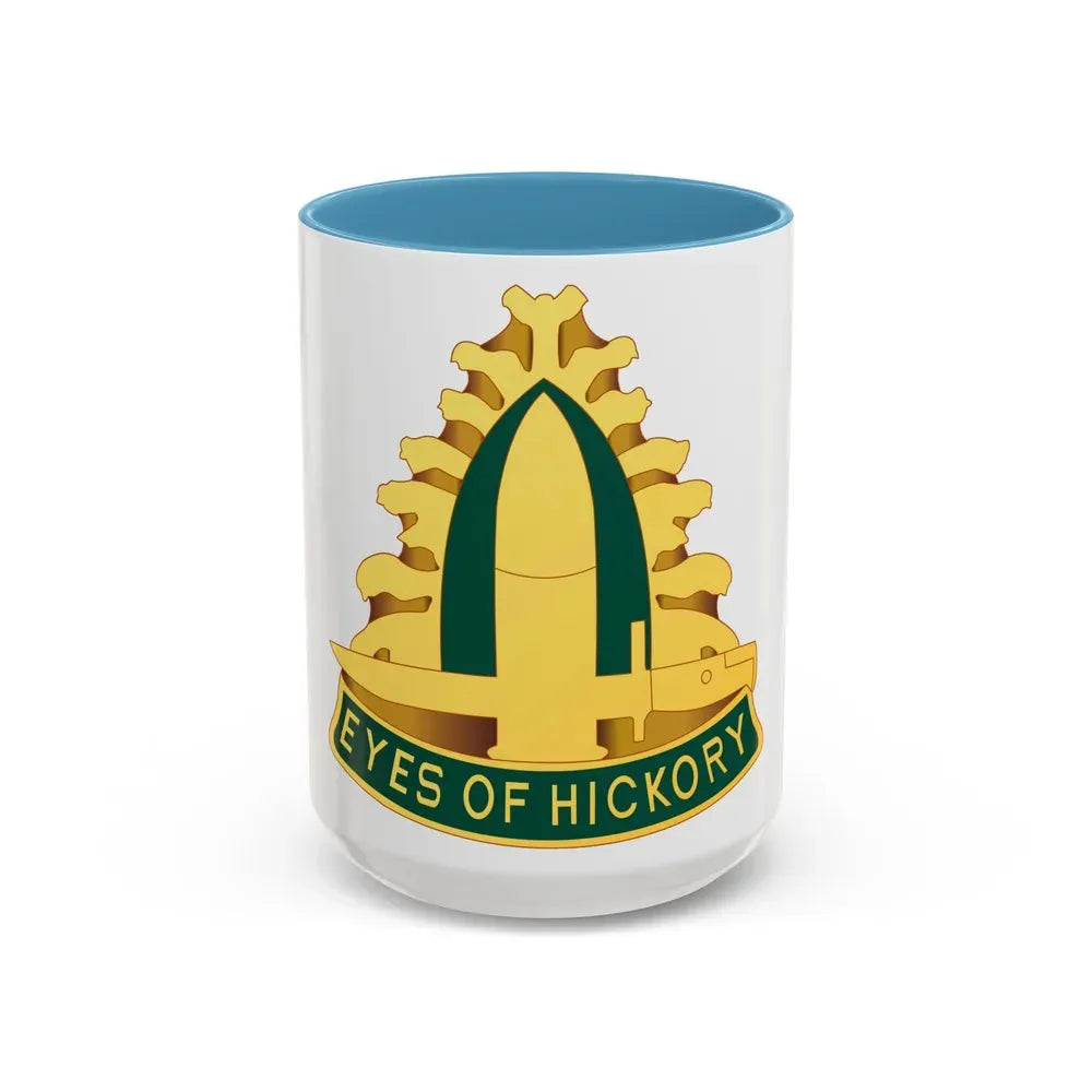196 Cavalry Regiment (U.S. Army) Accent Coffee Mug 15oz Light Blue - Go Mug Yourself