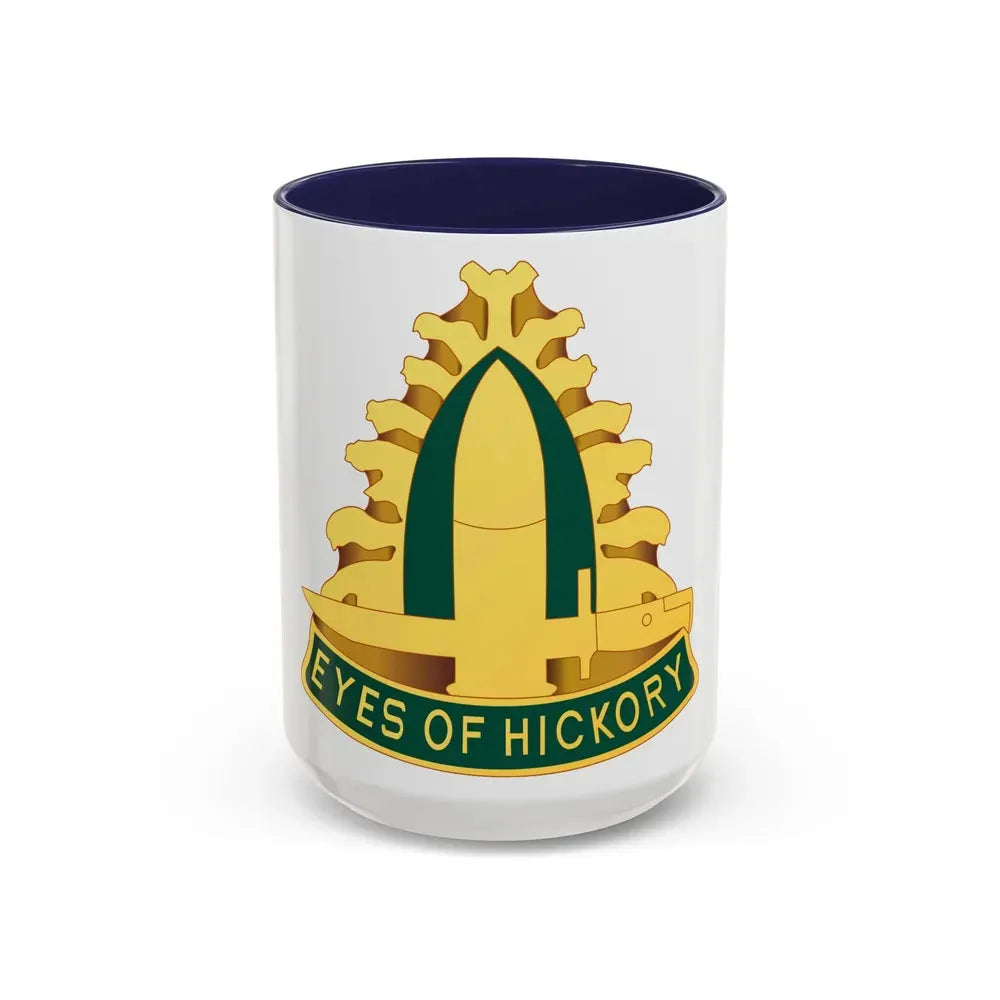 196 Cavalry Regiment (U.S. Army) Accent Coffee Mug 15oz Navy - Go Mug Yourself