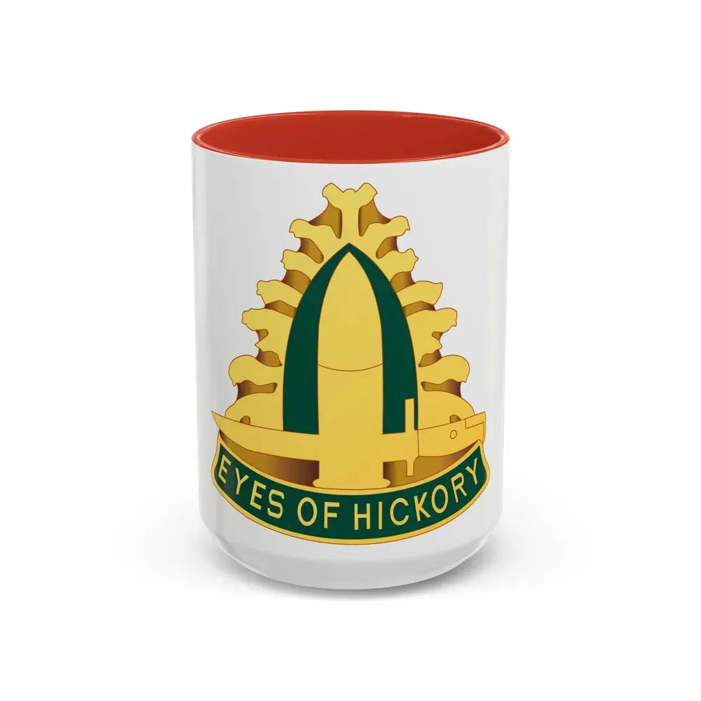 196 Cavalry Regiment (U.S. Army) Accent Coffee Mug 15oz Red - Go Mug Yourself