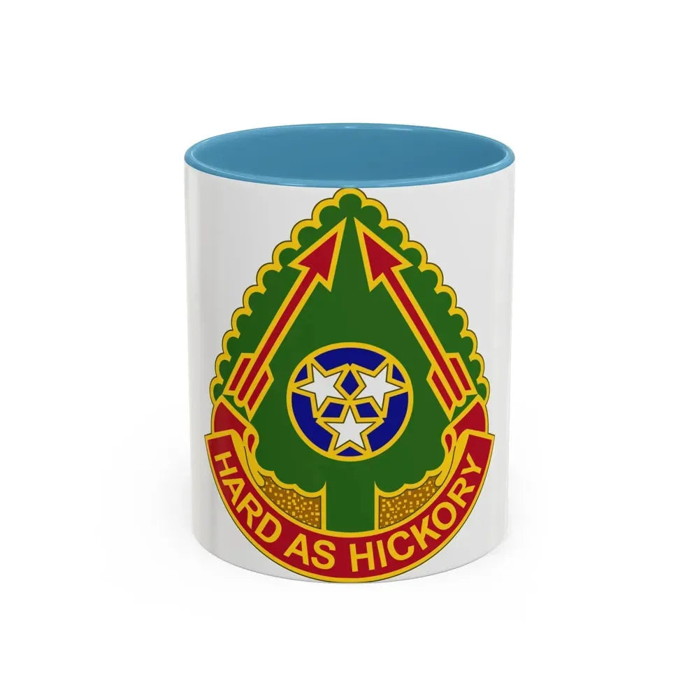 196 Field Artillery Brigade 2 (U.S. Army) Accent Coffee Mug 11oz Light Blue - Go Mug Yourself