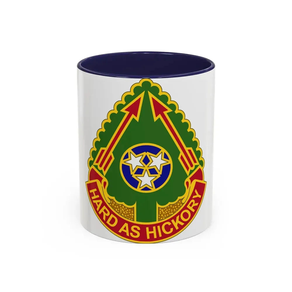196 Field Artillery Brigade 2 (U.S. Army) Accent Coffee Mug 11oz Navy - Go Mug Yourself