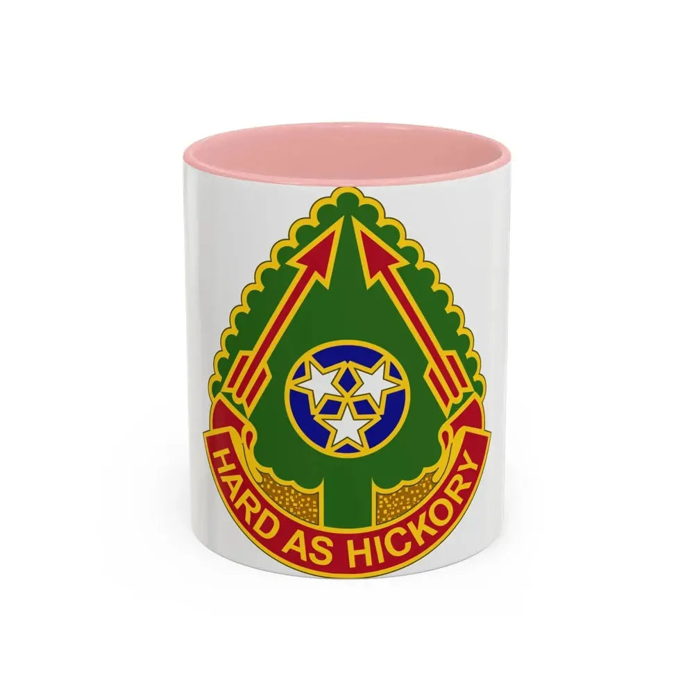 196 Field Artillery Brigade 2 (U.S. Army) Accent Coffee Mug 11oz Pink - Go Mug Yourself