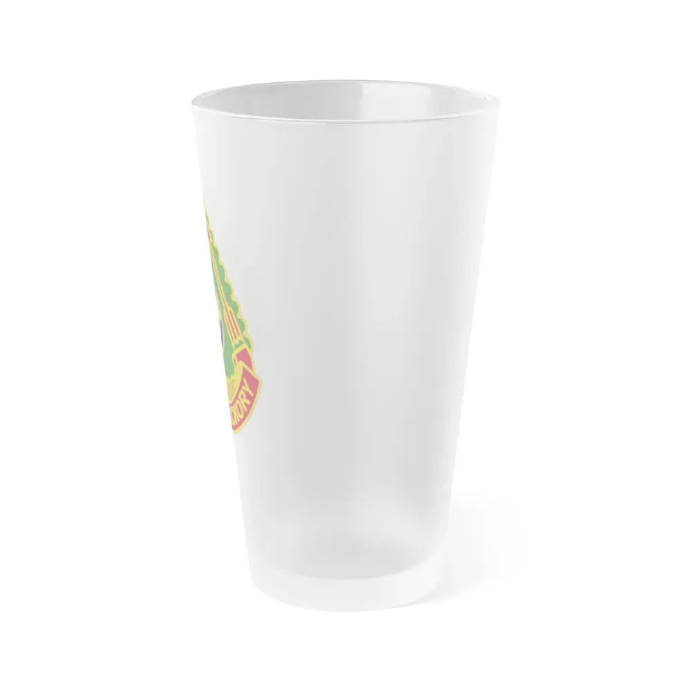 196 Field Artillery Brigade 2 (U.S. Army) Frosted Pint Glass 16oz - Go Mug Yourself