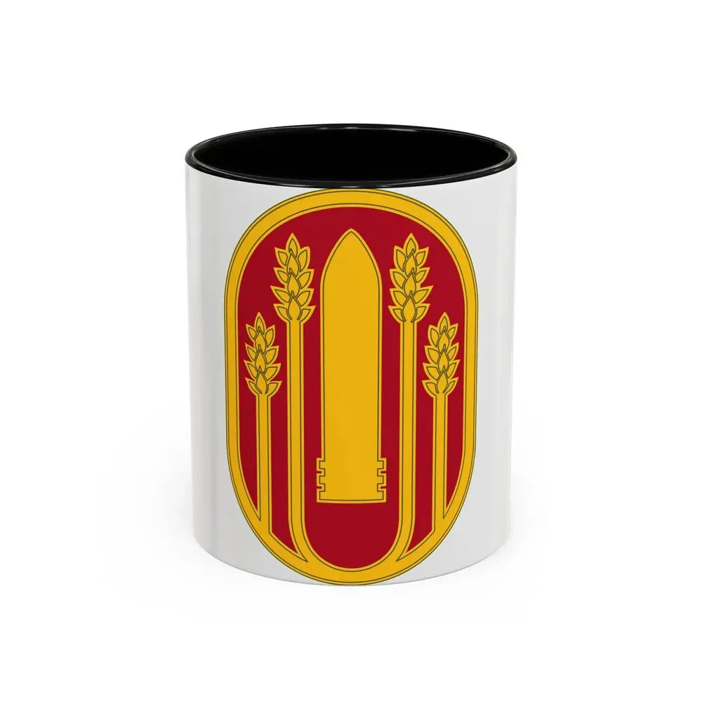 196 Maneuver Enhancement Brigade (U.S. Army) Accent Coffee Mug 11oz Black - Go Mug Yourself