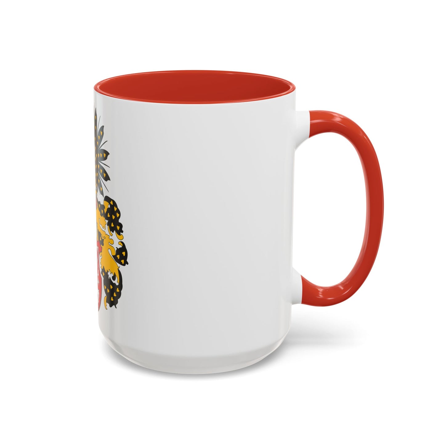 Coat of arms of the Kingdom of Bohemia - Accent Coffee Mug