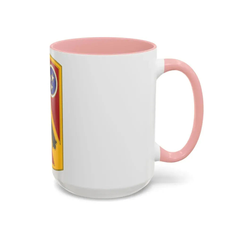 196th Field Artillery Brigade v3 (U.S. Army) Accent Coffee Mug - Go Mug Yourself