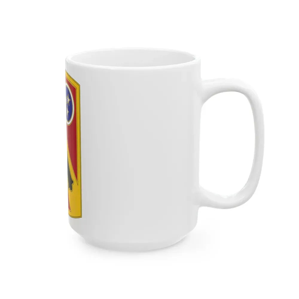 196th Field Artillery Brigade v3 (U.S. Army) White Coffee Mug - Go Mug Yourself