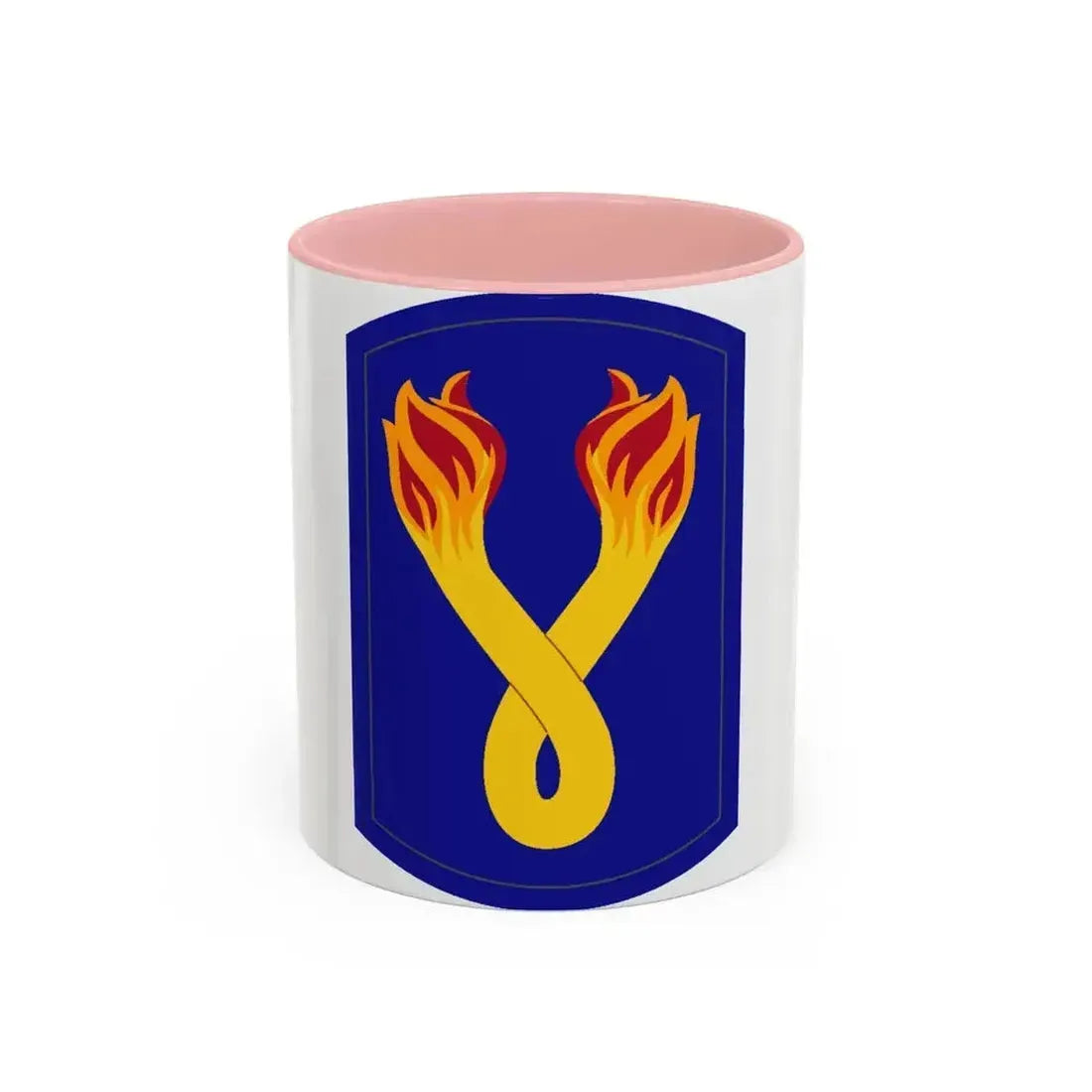 196TH INFANTRY BRIGADE 2 (U.S. Army) Accent Coffee Mug 11oz Pink - Go Mug Yourself