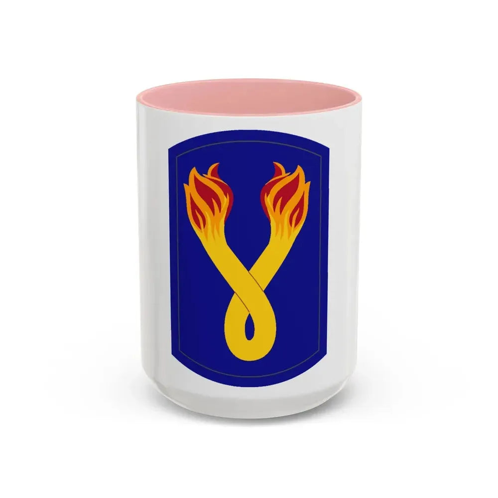 196TH INFANTRY BRIGADE 2 (U.S. Army) Accent Coffee Mug - Go Mug Yourself