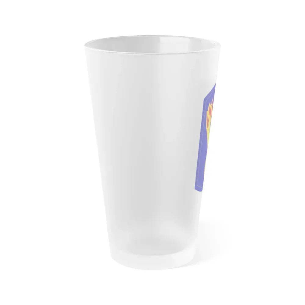 196TH INFANTRY BRIGADE 2 (U.S. Army) Frosted Pint Glass 16oz - Go Mug Yourself
