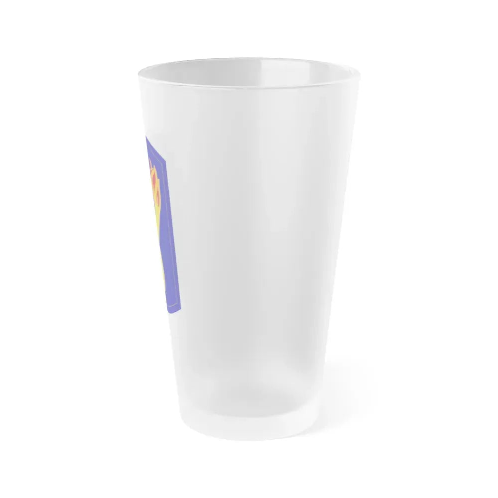 196TH INFANTRY BRIGADE 2 (U.S. Army) Frosted Pint Glass 16oz - Go Mug Yourself