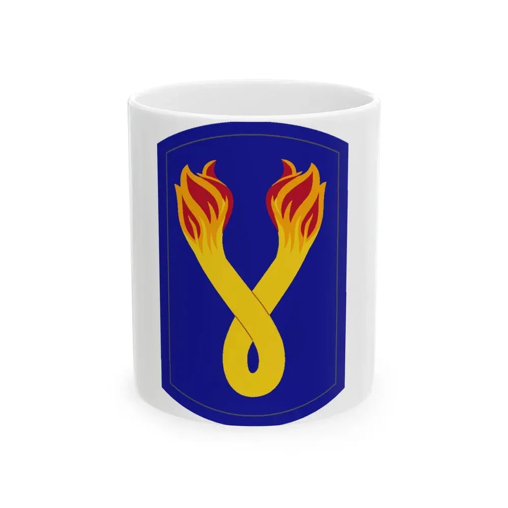 196TH INFANTRY BRIGADE 2 (U.S. Army) White Coffee Mug 11oz - Go Mug Yourself