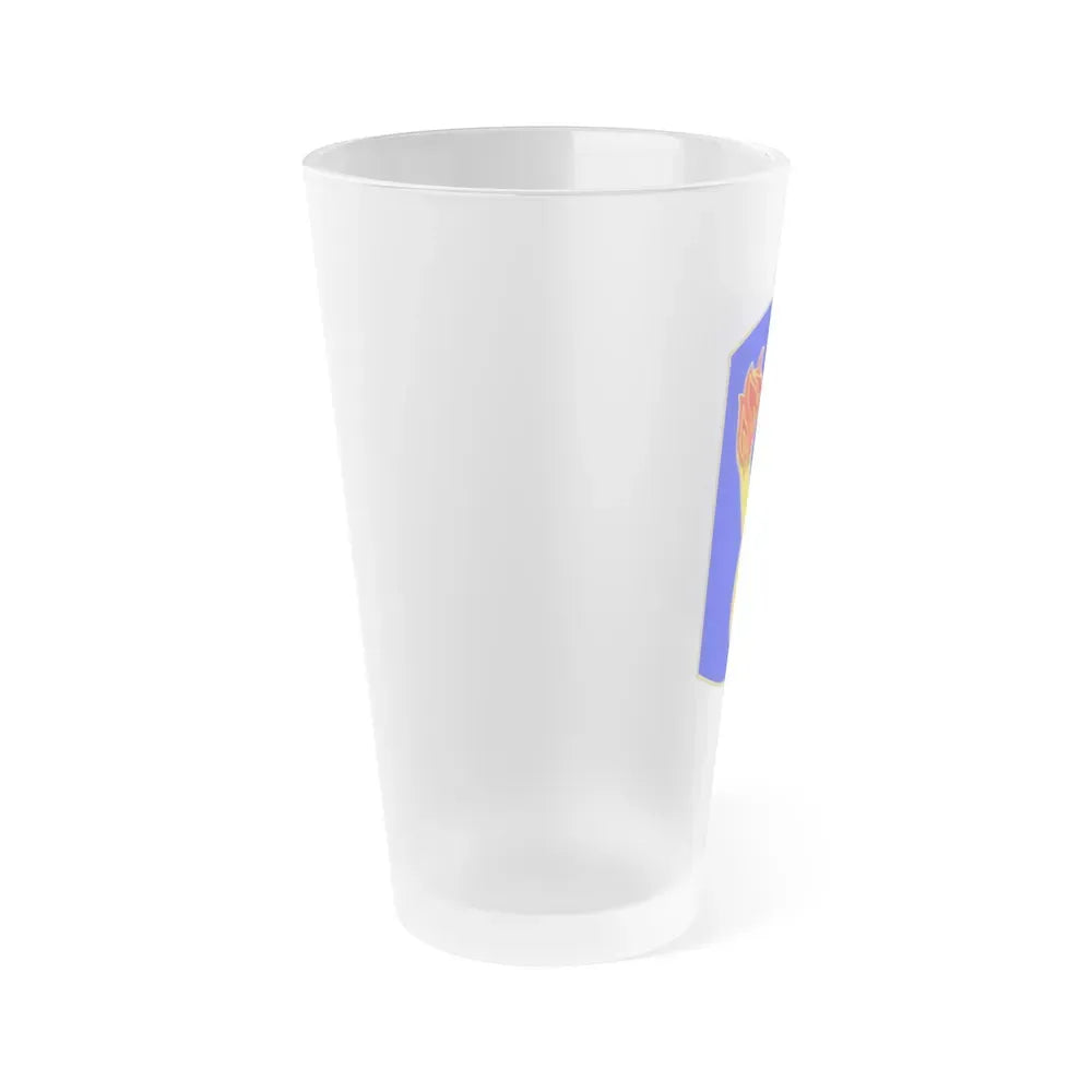 196TH INFANTRY BRIGADE (U.S. Army) Frosted Pint Glass 16oz - Go Mug Yourself