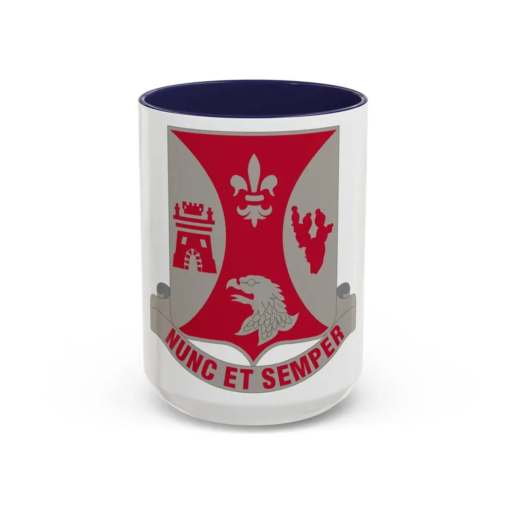 196th Infantry Regiment (U.S. Army) Accent Coffee Mug 15oz Navy - Go Mug Yourself