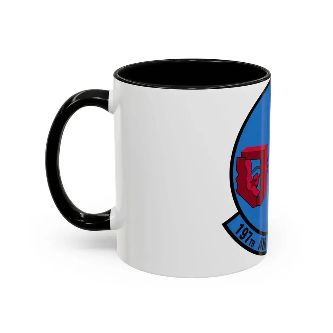 197 Air Refueling Squadron (U.S. Air Force) Accent Coffee Mug - Go Mug Yourself