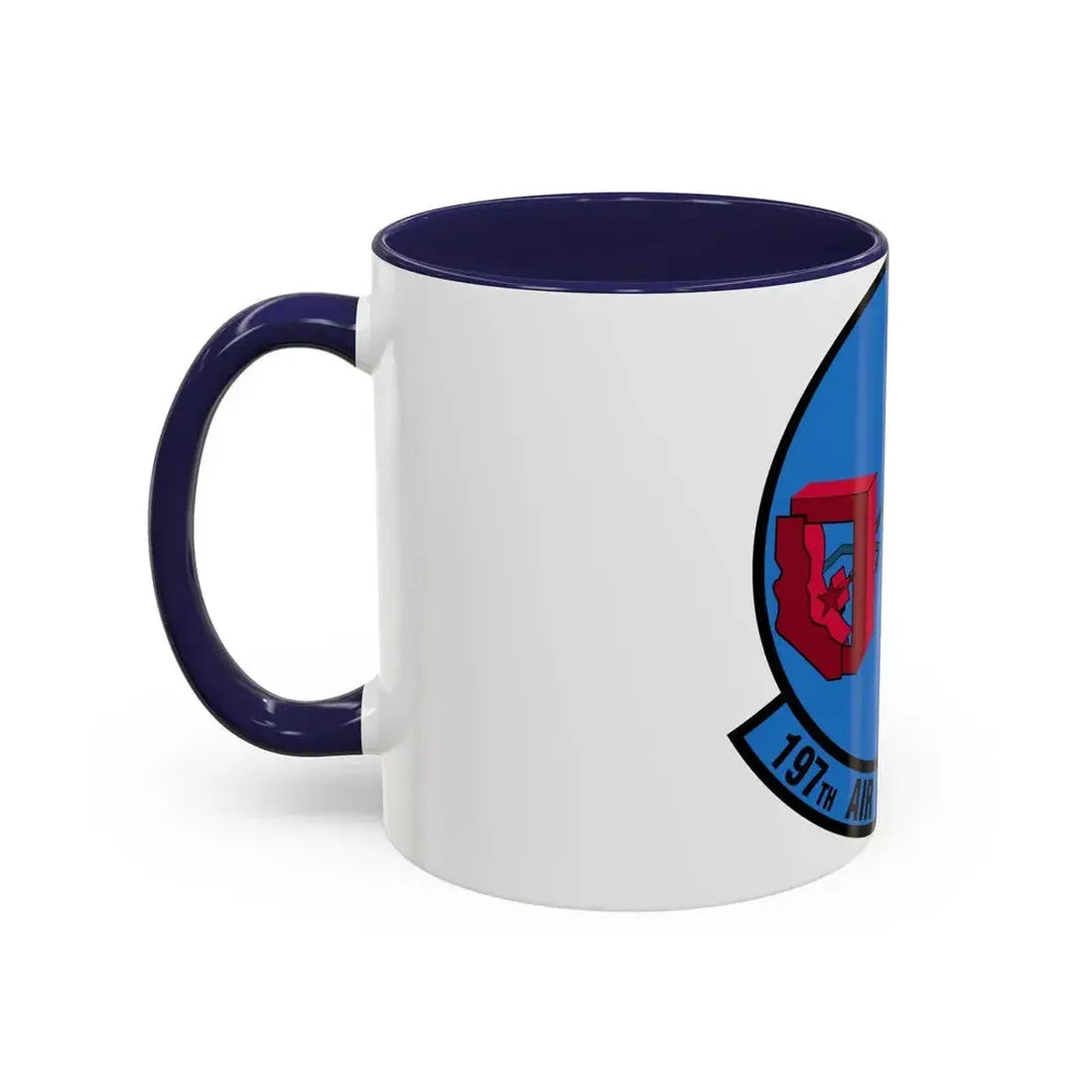 197 Air Refueling Squadron (U.S. Air Force) Accent Coffee Mug - Go Mug Yourself