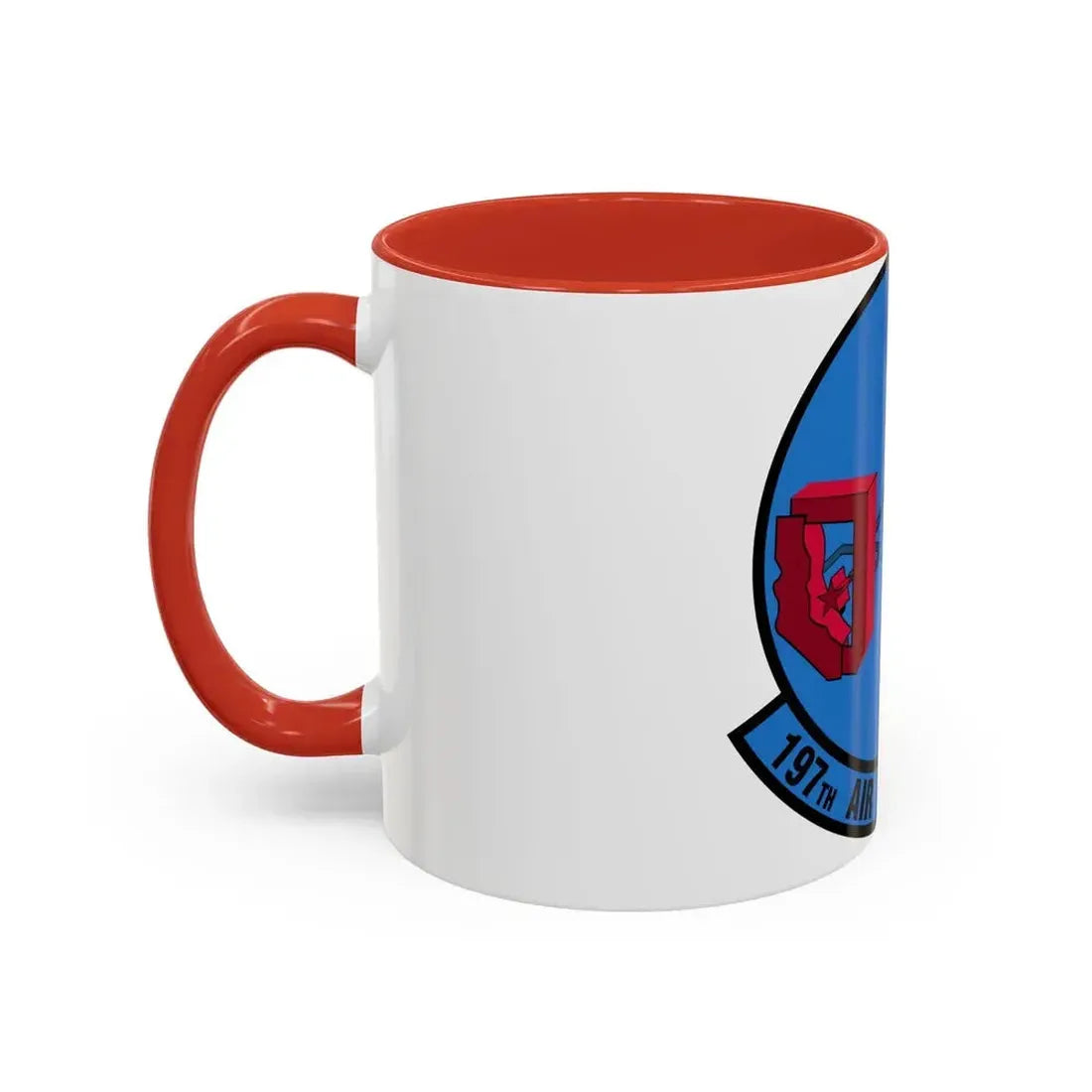 197 Air Refueling Squadron (U.S. Air Force) Accent Coffee Mug - Go Mug Yourself