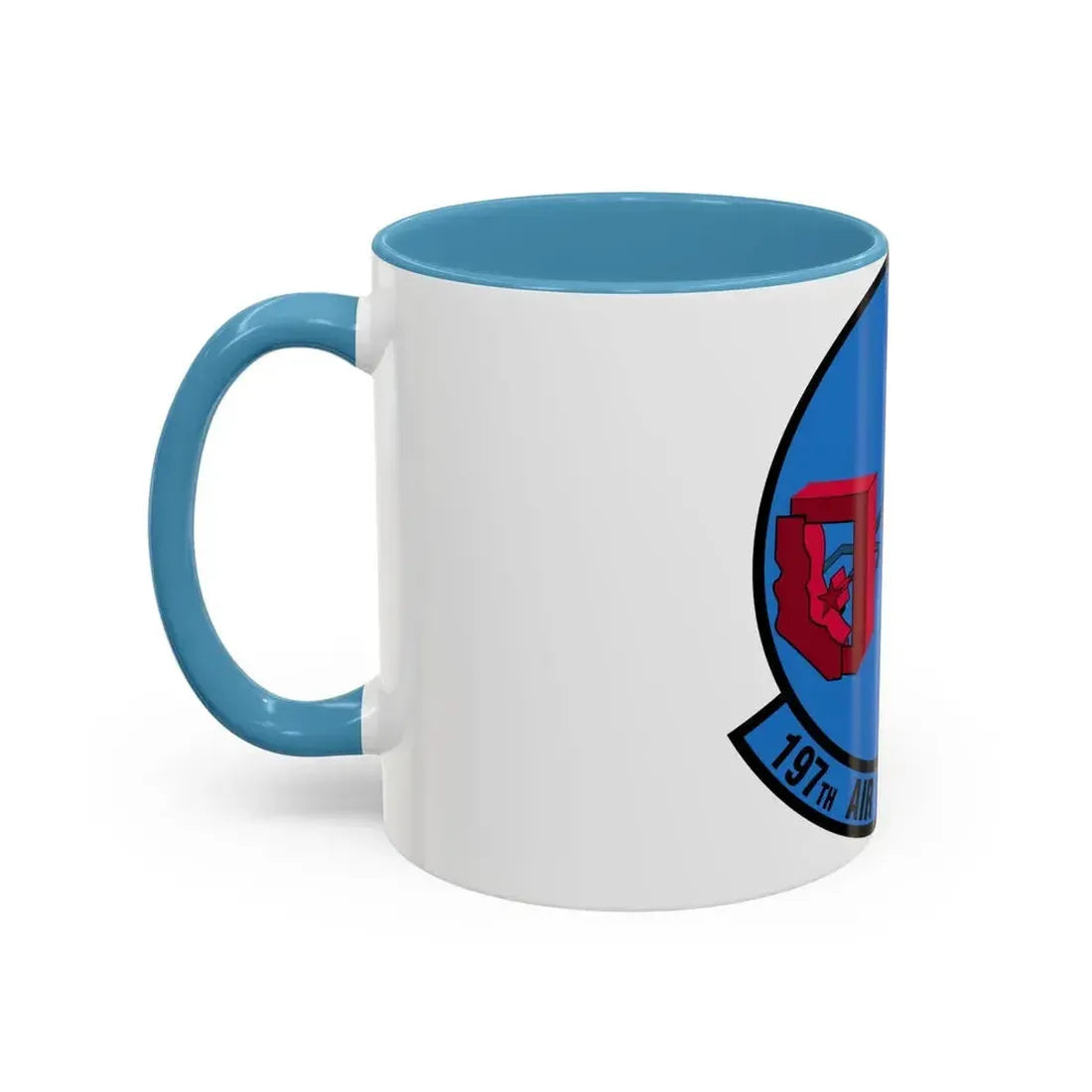 197 Air Refueling Squadron (U.S. Air Force) Accent Coffee Mug - Go Mug Yourself