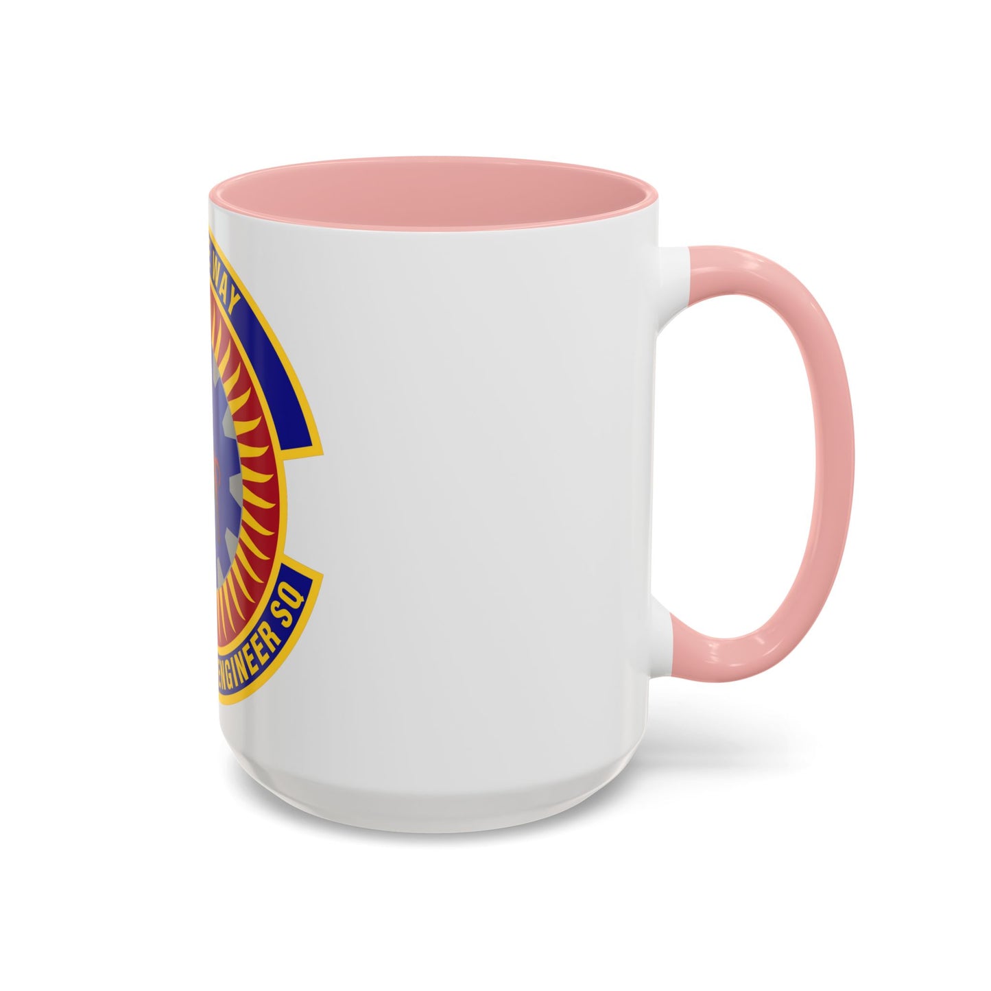 376th Expeditionary Civil Engineer Squadron (U.S. Air Force) Accent Coffee Mug