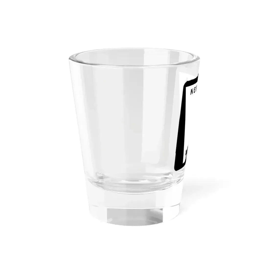 1975 Nebraska state highway marker (Nebraska) (Road Sign) Shot Glass 1.5oz - Go Mug Yourself