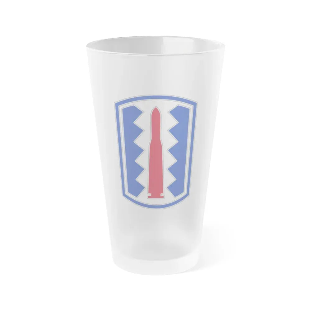 197TH INFANTRY BRIGADE (U.S. Army) Frosted Pint Glass 16oz Default Title - Go Mug Yourself