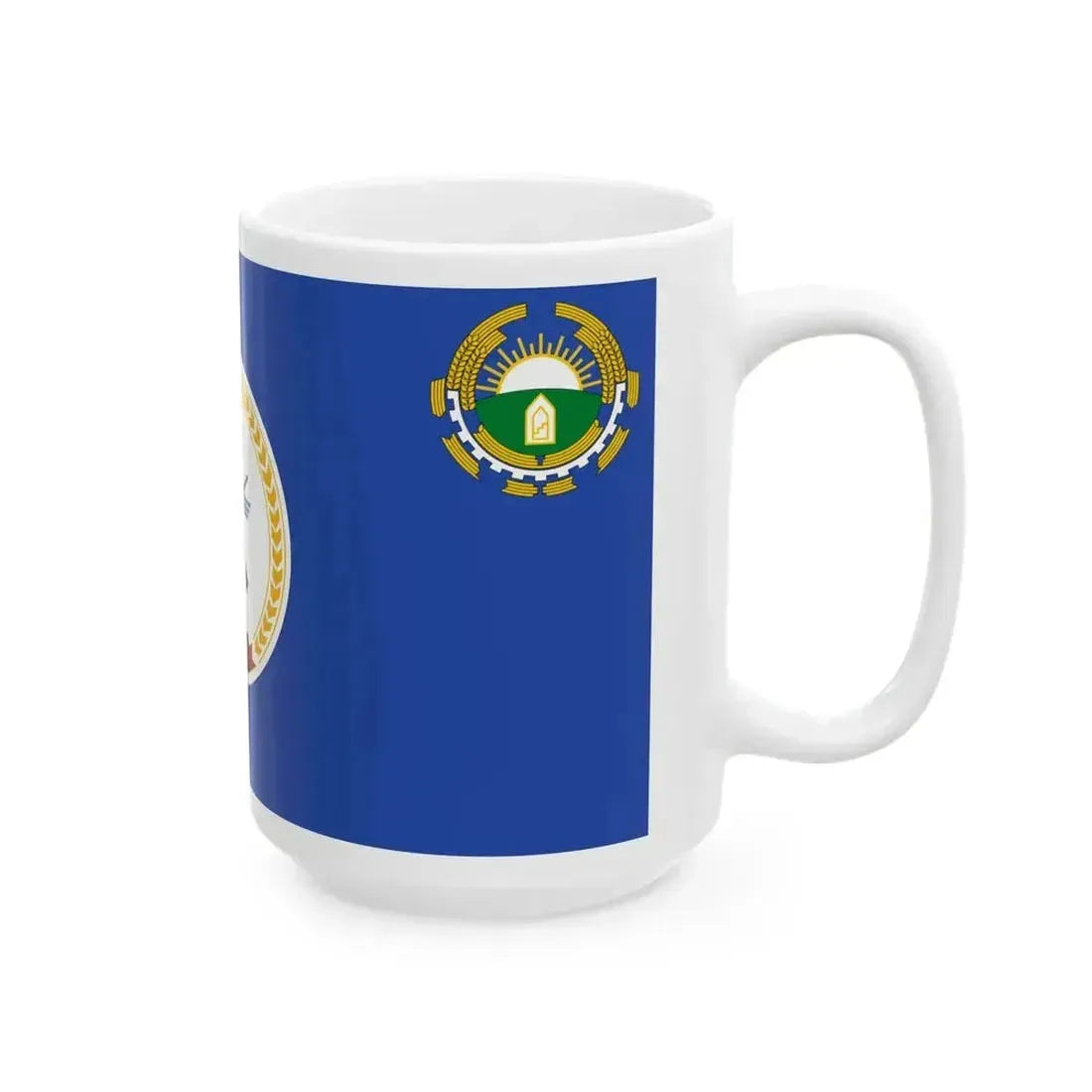 1987-1992 Flag of Afghan Army (Afghanistan) White Coffee Mug - Go Mug Yourself